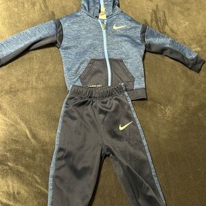 Nike Blue and Gray Tracksuit for Kids